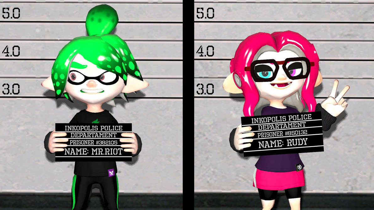 Mr.Riot and Rudy mugshot by RetroGarry on DeviantArt