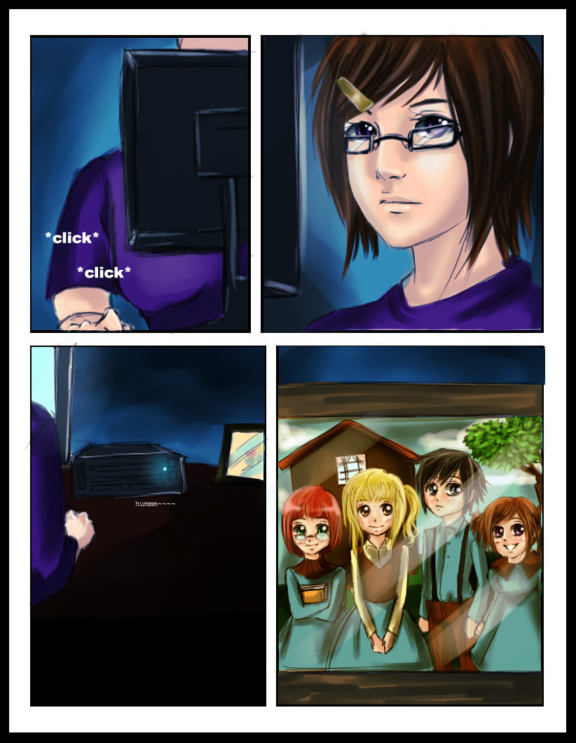 PH: Slenderman chapter 1 page 1