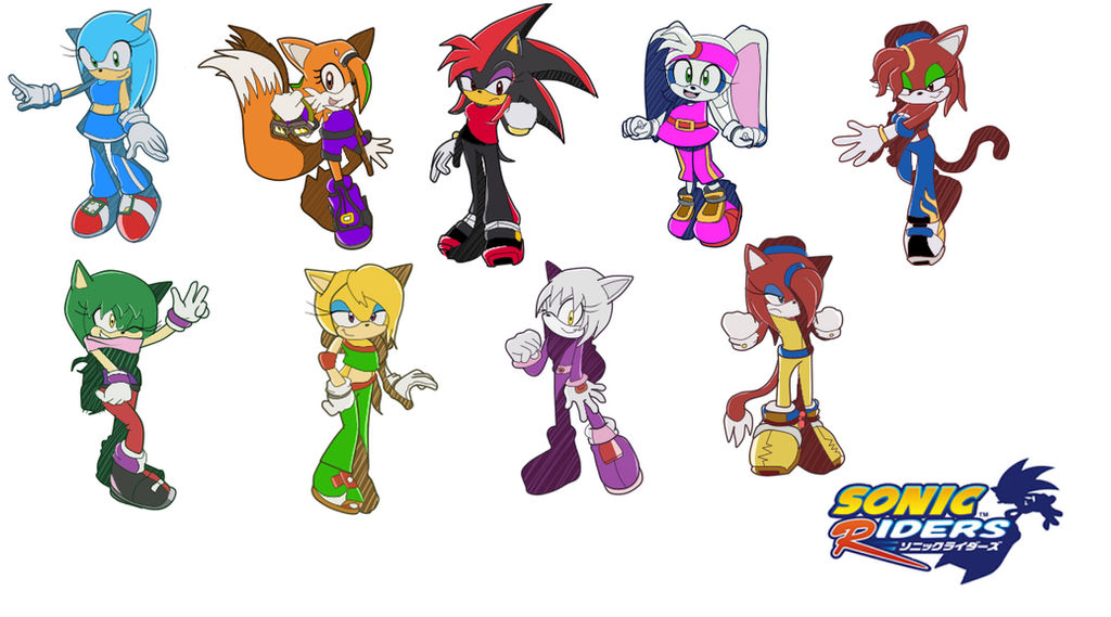 Sonic Riders Names Sonic Riders (My characters) by BlueBlurApple on DeviantArt