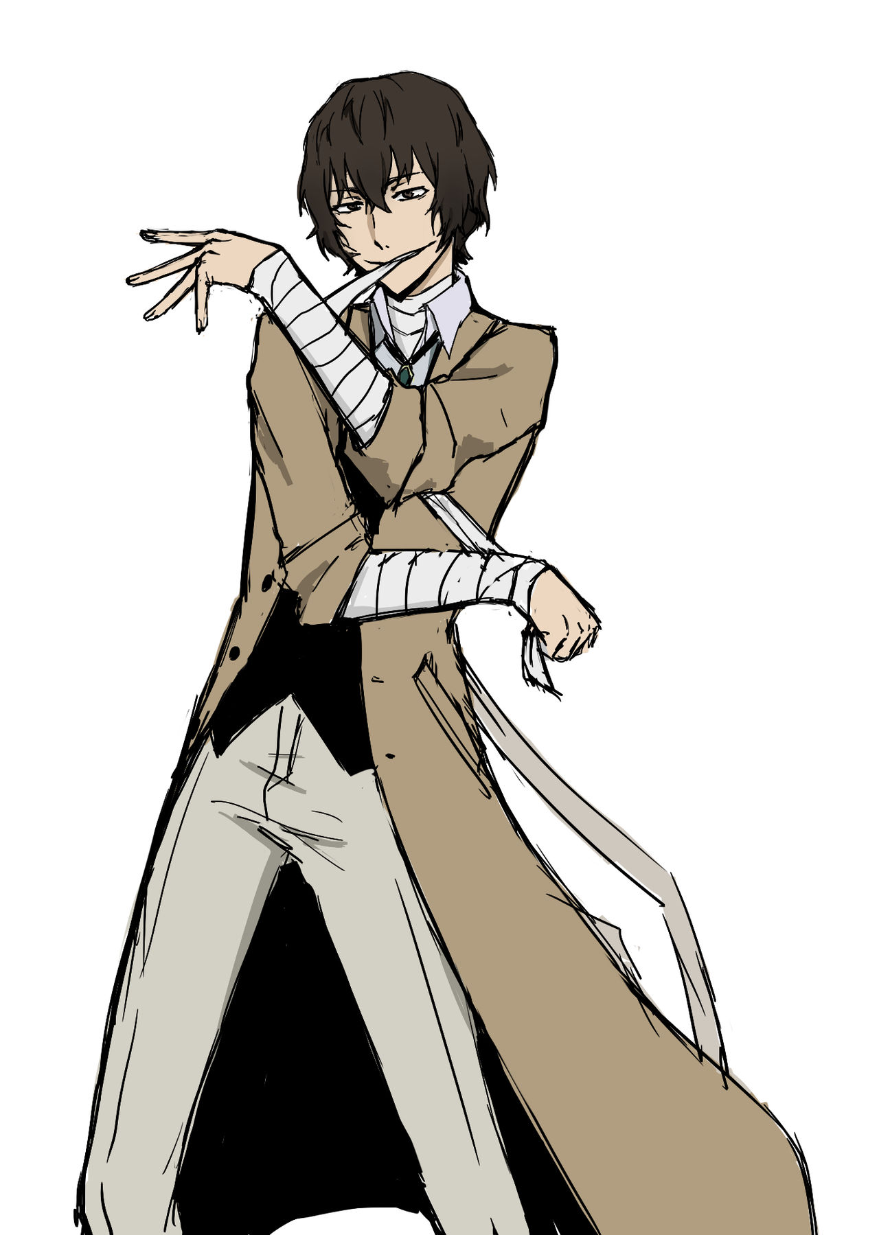 Dazai by BlueBlurApple on DeviantArt