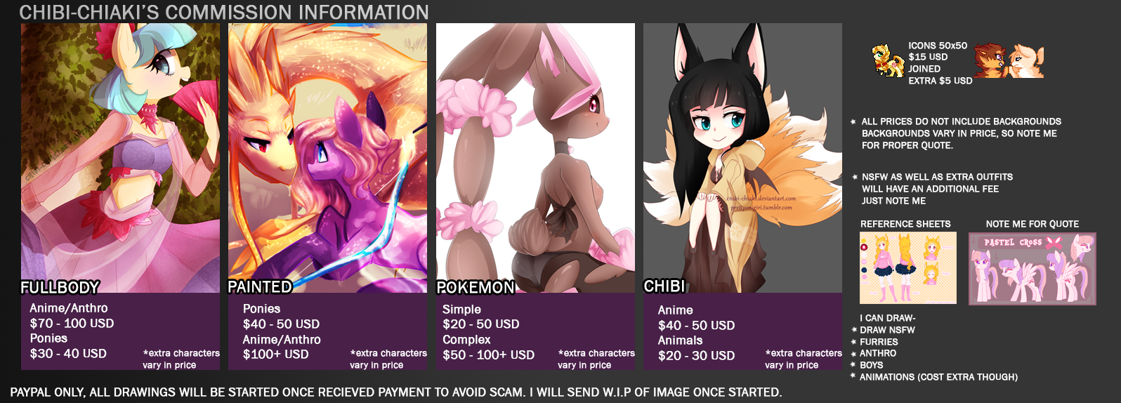 Commission Information (OPEN)