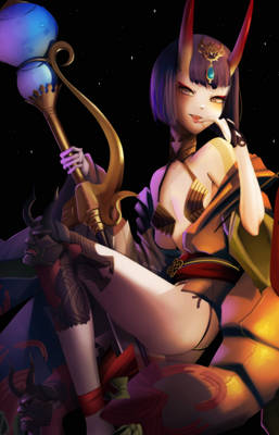 shuten douji (+SPEEDPAINT)