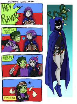 Flirting with Raven