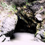 Moonstone Beach cave 2