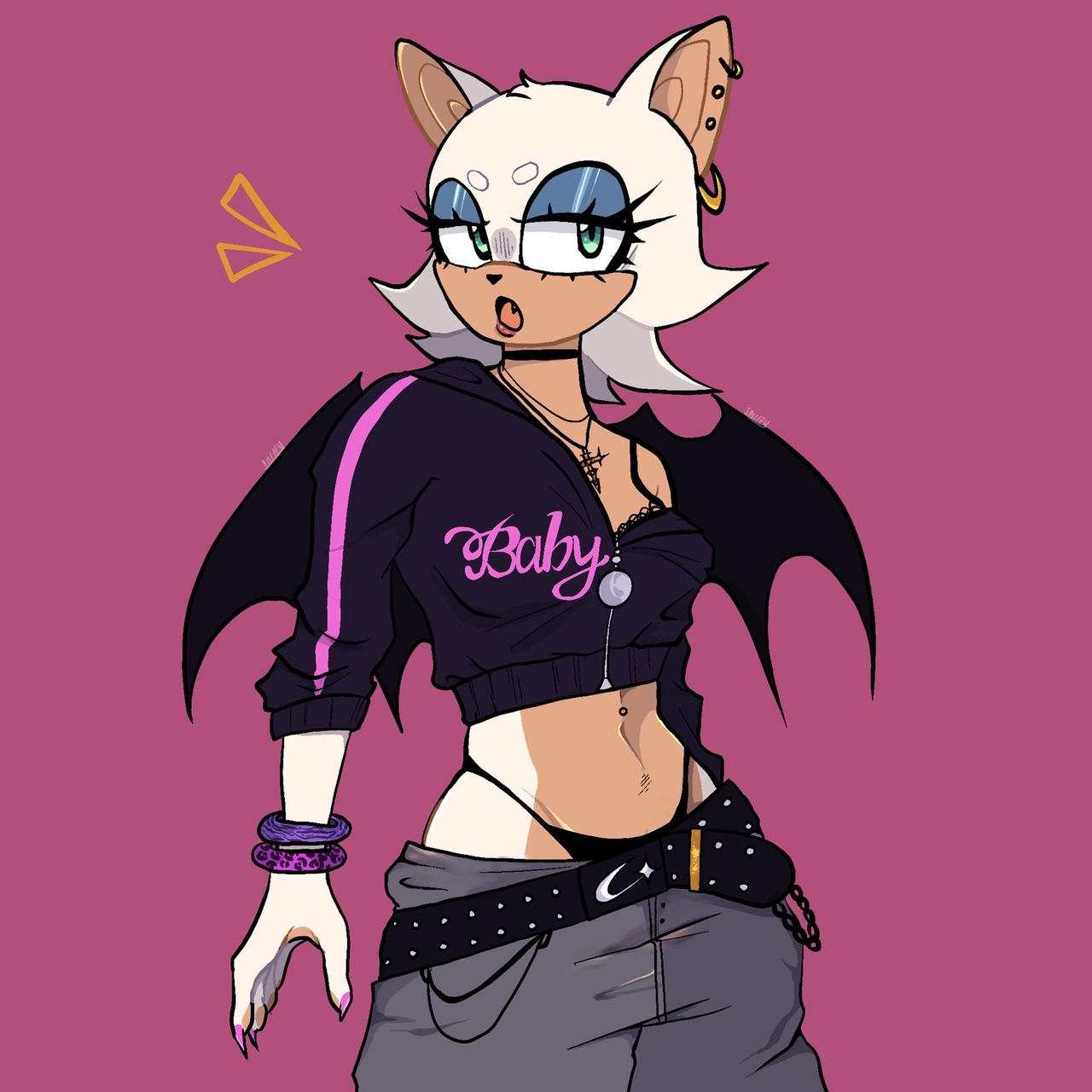 Bad Rouge Slayer Rouge the BADDIE by Omnomxo on DeviantArt
