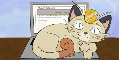 Get off my Laptop, Meowth!