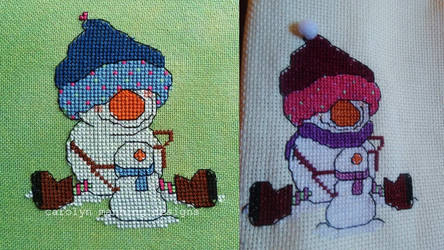 Snowman Maker (Cross Stitch)