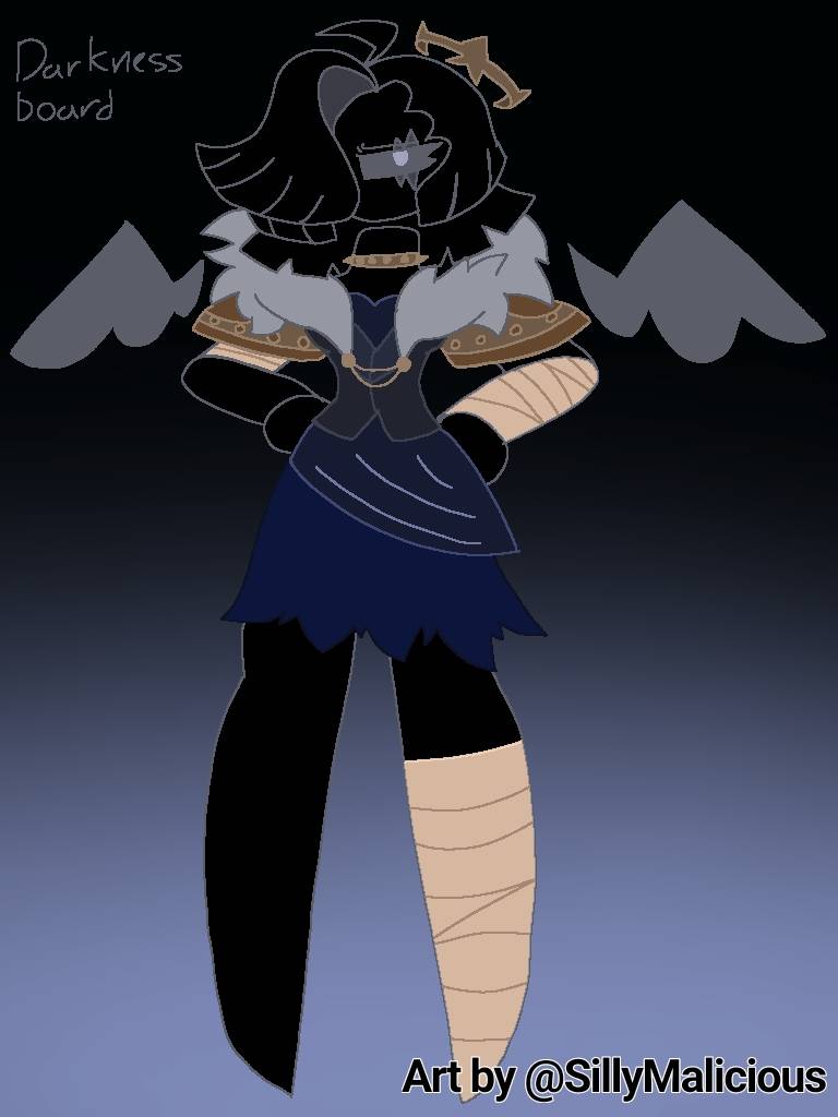 New Databrawl OC: Darknessboard by komohill on DeviantArt