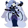 Moonflower dragon cookie