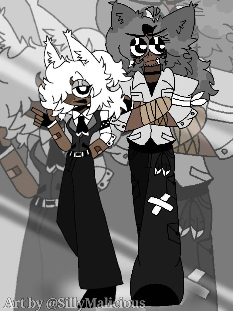 Grey And Wenda By Komohill On DeviantArt grey-and-wenda-by-komohill-on-deviantart