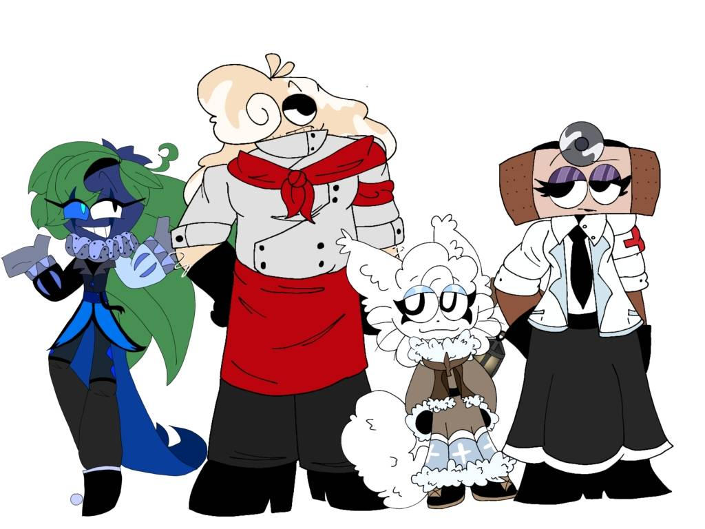 Dw Raspberry Oc Some of my DW OC redesign by komohill on DeviantArt