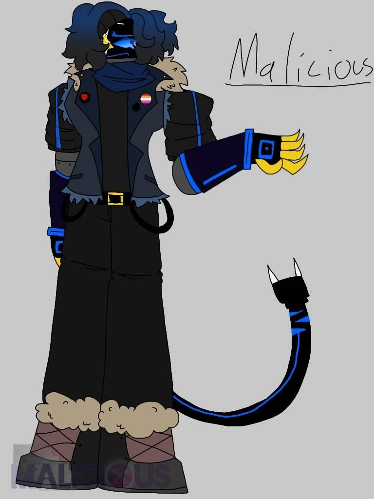 Malicious redesign again by komohill on DeviantArt