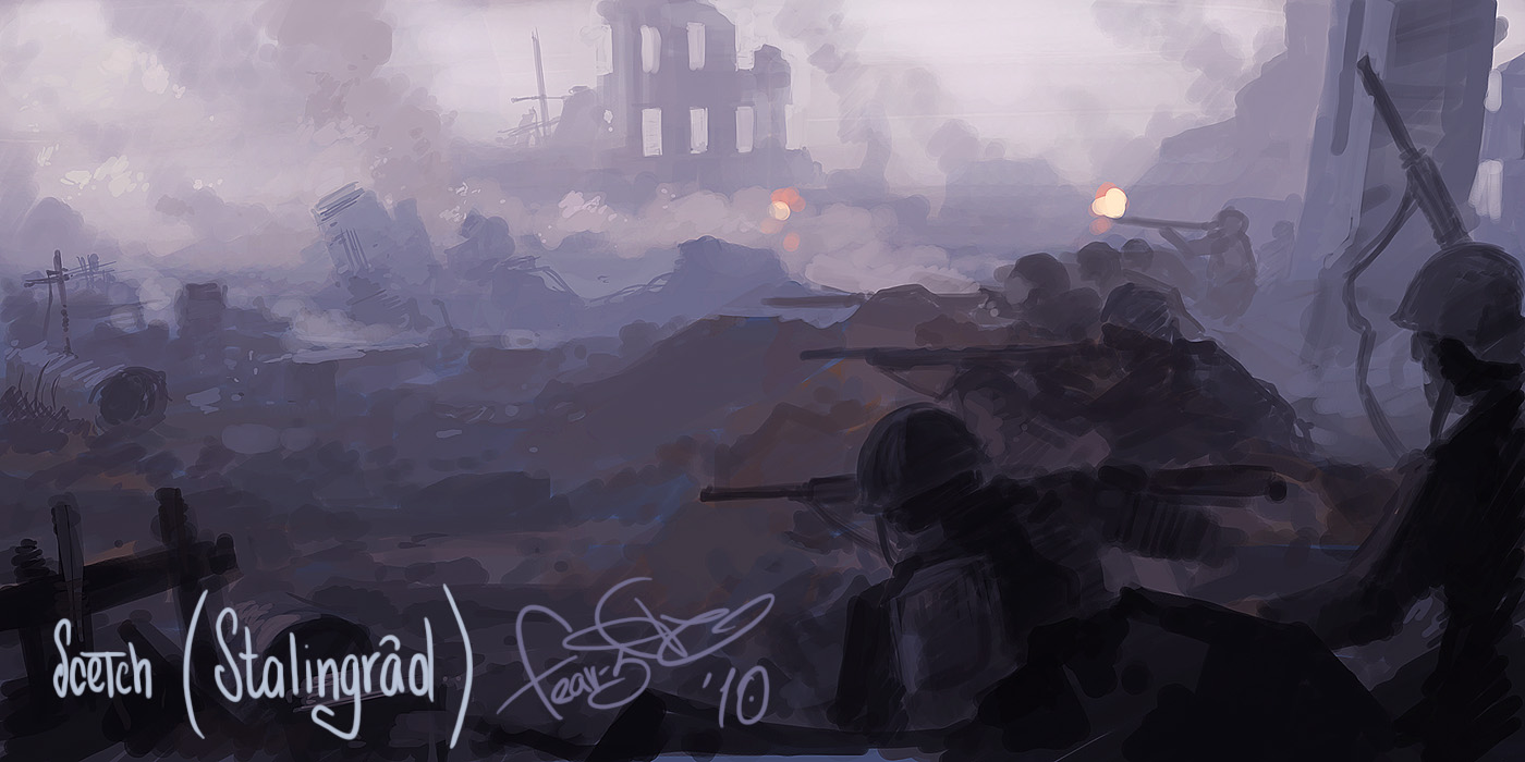 Sketch - Stalingrad Battle