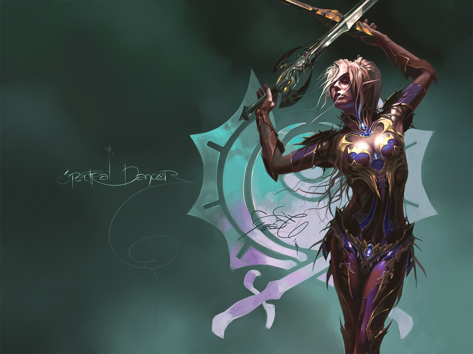 Spectral Dancer Wallpaper