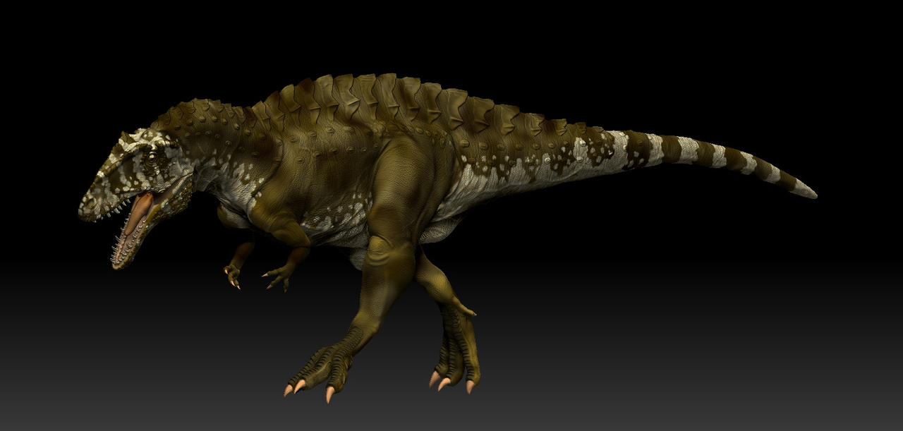 Acrocanthosaurus by Manuelsaurus on DeviantArt