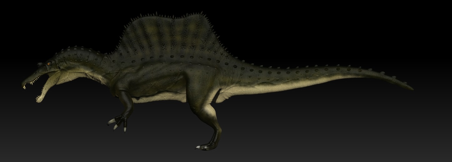 Spinosaurus new version painted