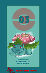 Kanto Pokedex: 003 Venasaur