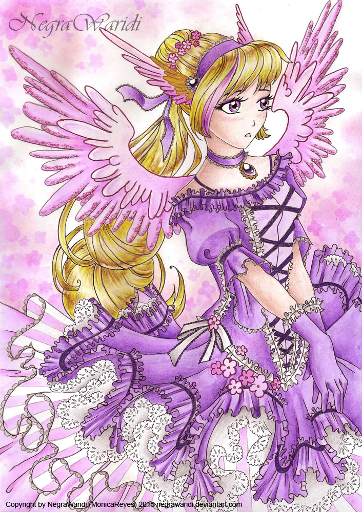 Purple angel