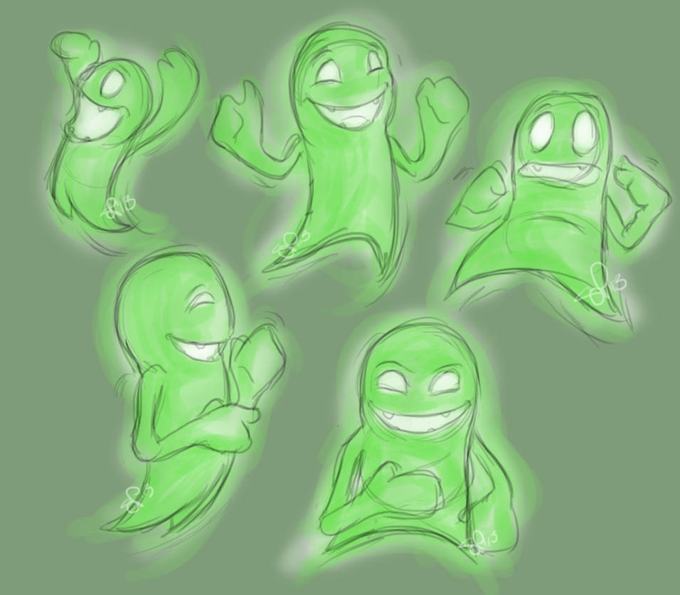 GRIM GRINNING GHOSTS 041413 by SaraPlutonium