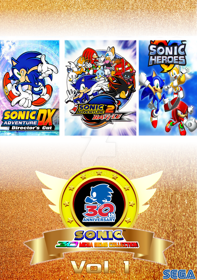 Sonic 3D Mega Gems Collection Vol. 1 base by Artzei on DeviantArt