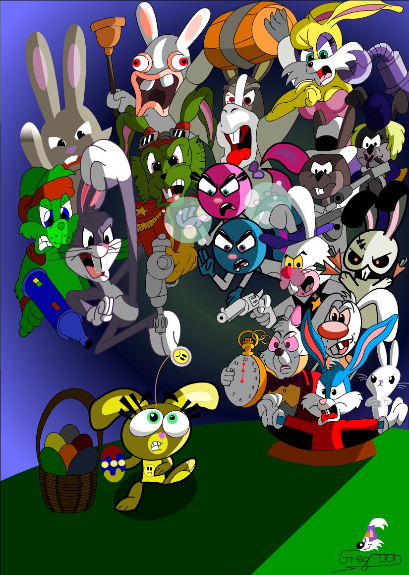 Rabbits taming.io by quinneXoX on DeviantArt