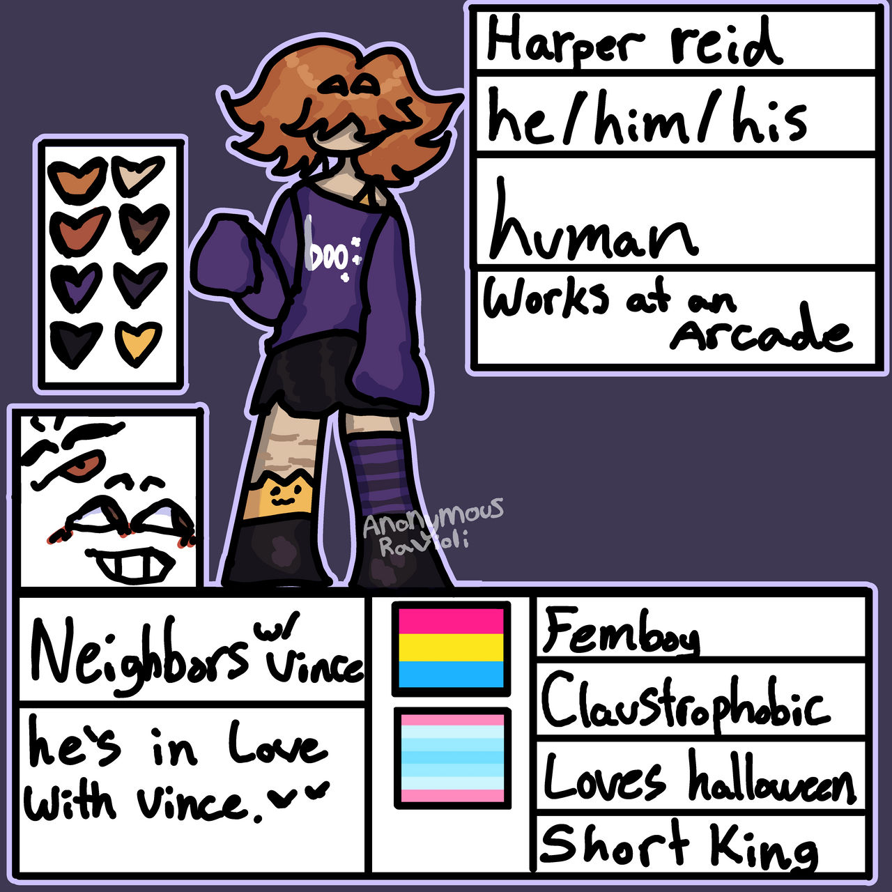 Harper Ref Revamp By AnonymousRavioli On DeviantArt harper-ref-revamp-by-anonymousravioli-on-deviantart