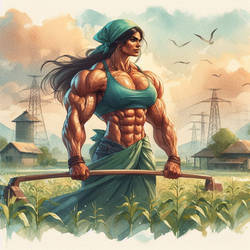 Farming her Gains 4