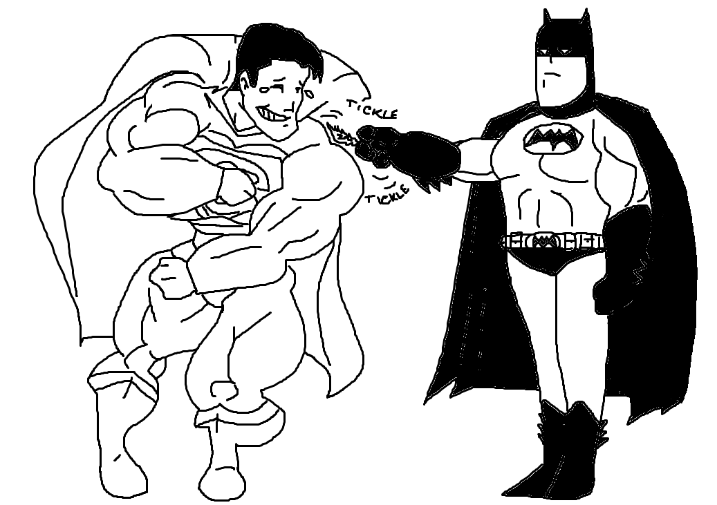 Batman can tickle you by WeDieAnyway on DeviantArt