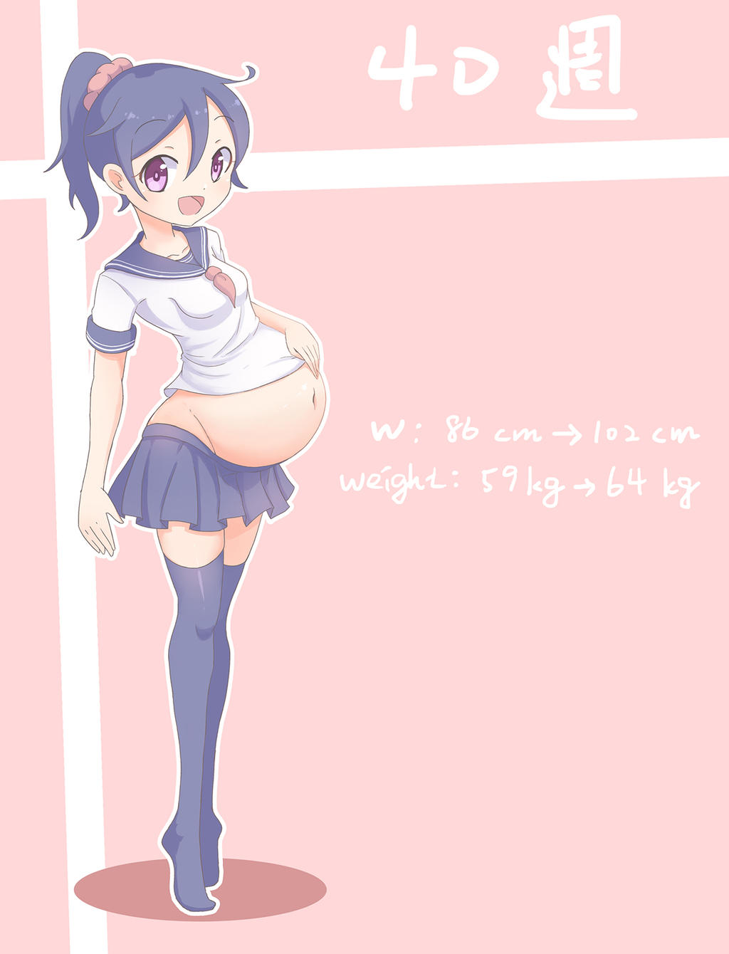 hyper pregnancy transformation3 by Dadouko on DeviantArt