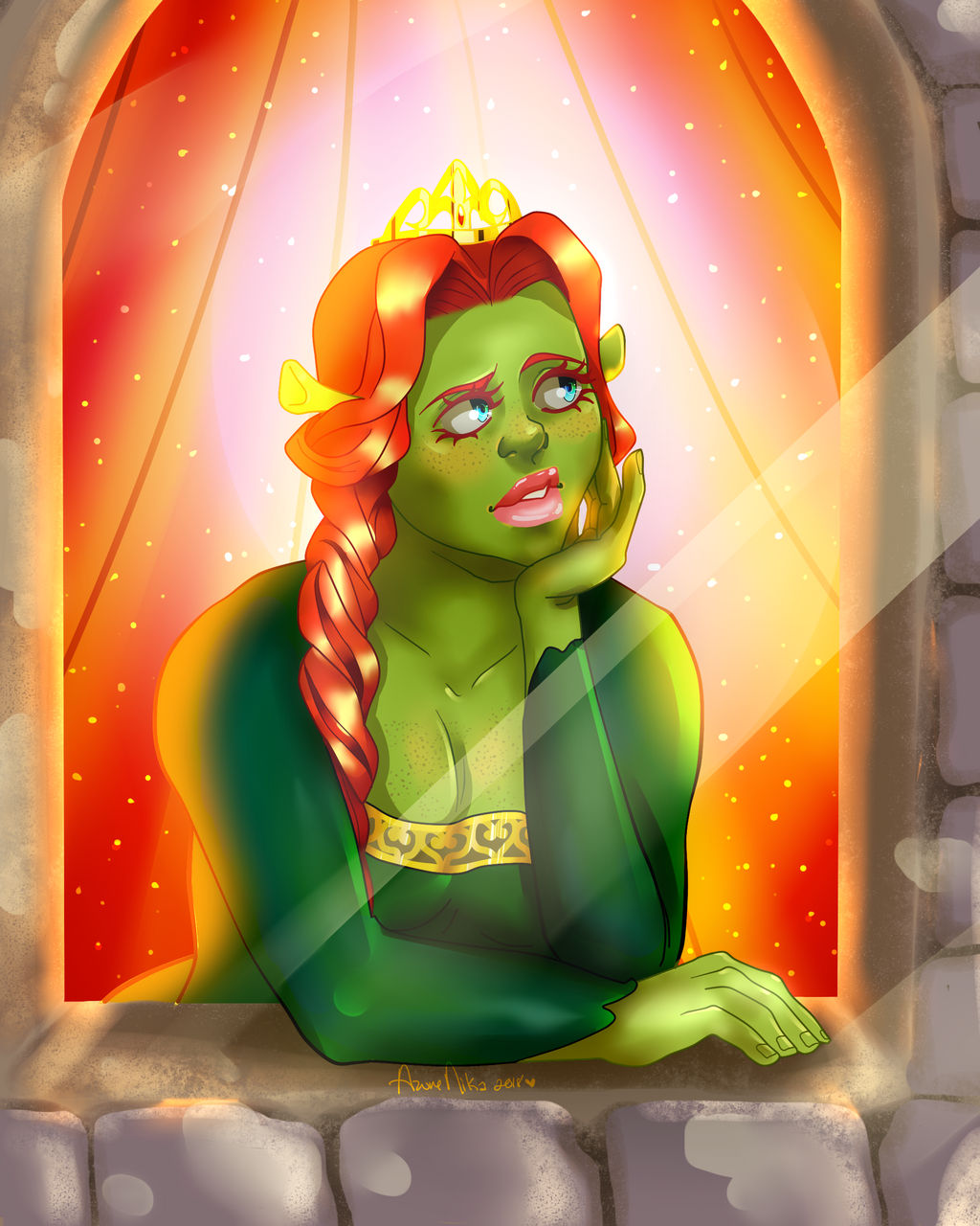Princess Fiona By Azurenika On Deviantart Princess Fiona By Azurenika On Deviantart