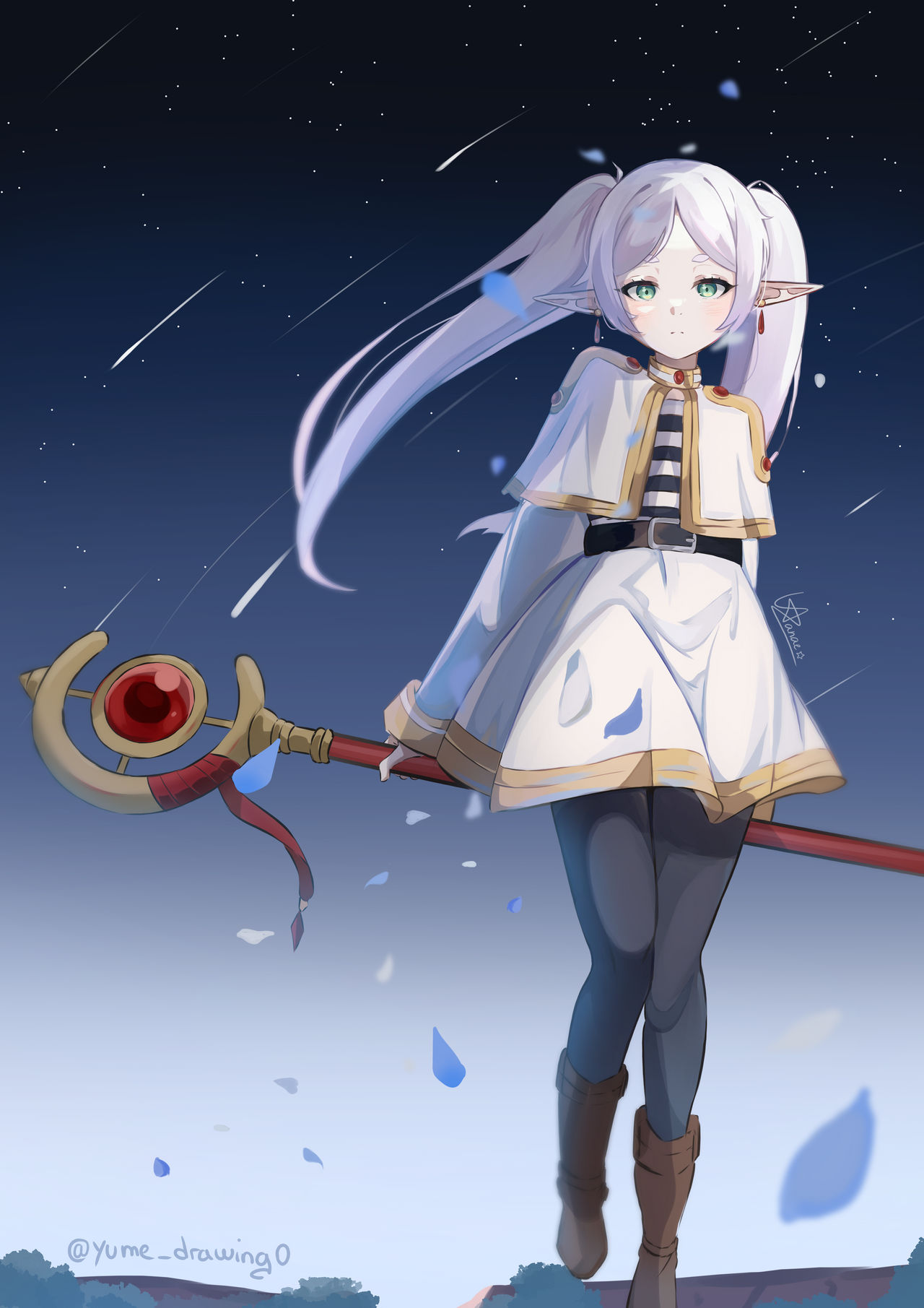 Frieren fanart by Yum3l on DeviantArt