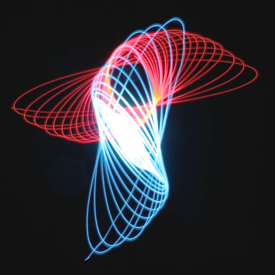 Gravitational Light Exposure 3 by Ph0Xy