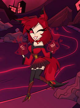 Hazbin Halloween Kitsune Flare