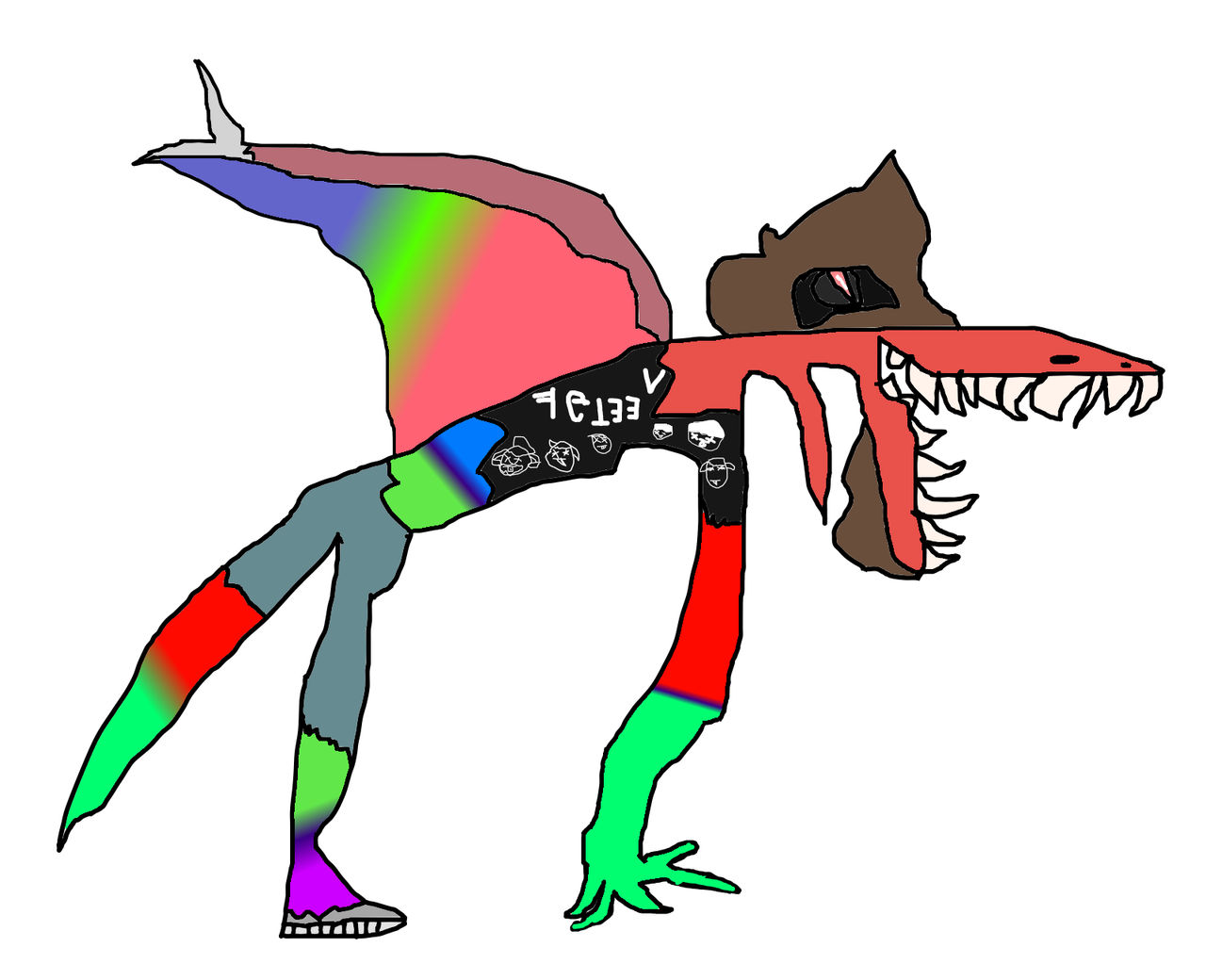 Vincent Carter (FGTeeV Duddy) Dragon Form by KostyaArt on DeviantArt