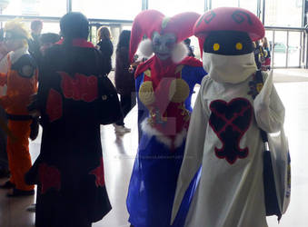 Harle and Heartless cosplay