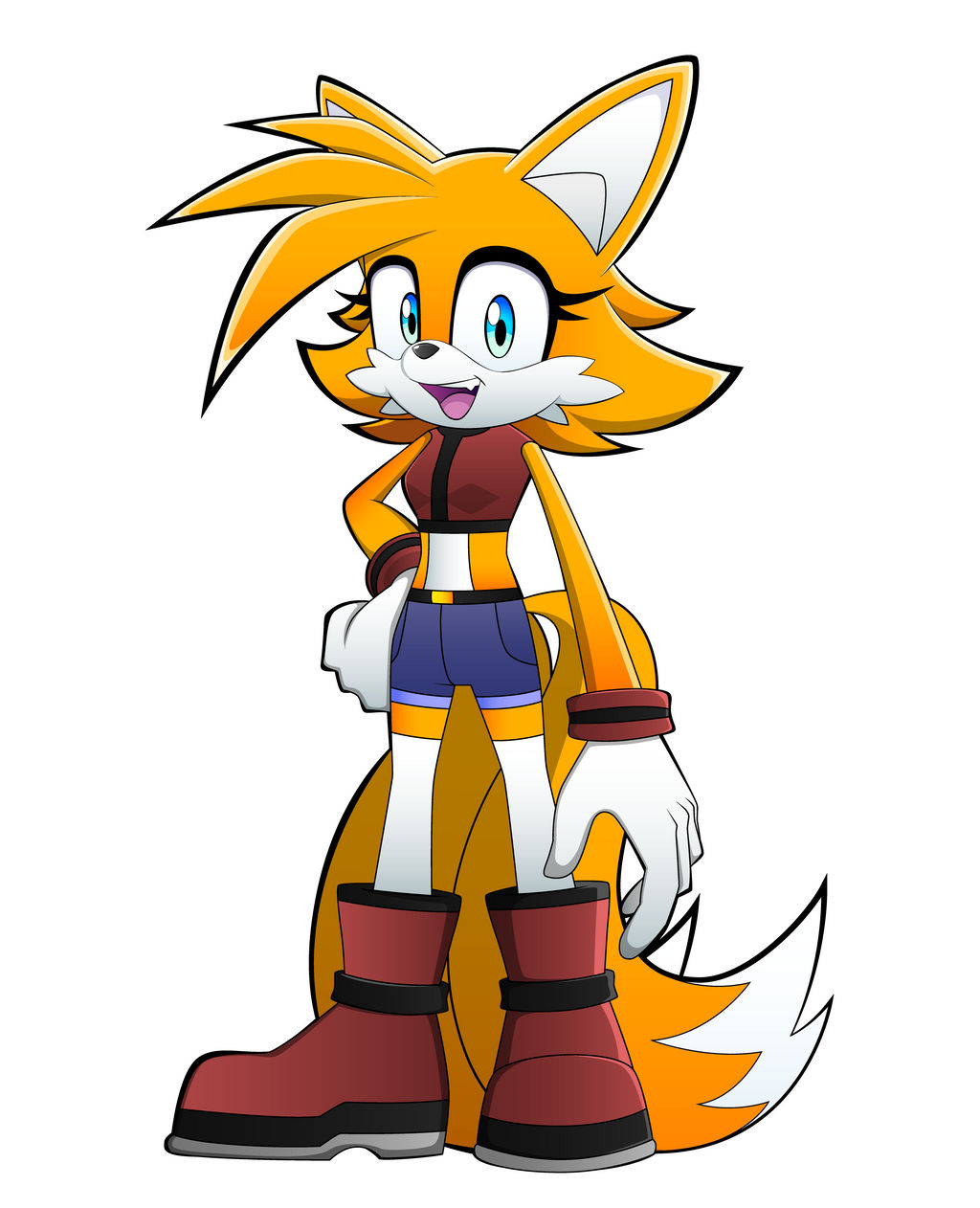 Tails Primaverso Tails by EVOHeaven on DeviantArt