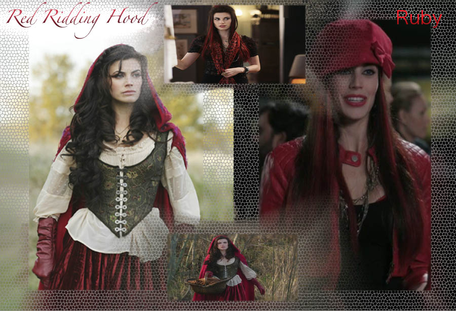 red ridding hood ruby ouat wallpaper by