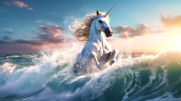 Unicorn in the Sea By Creativision