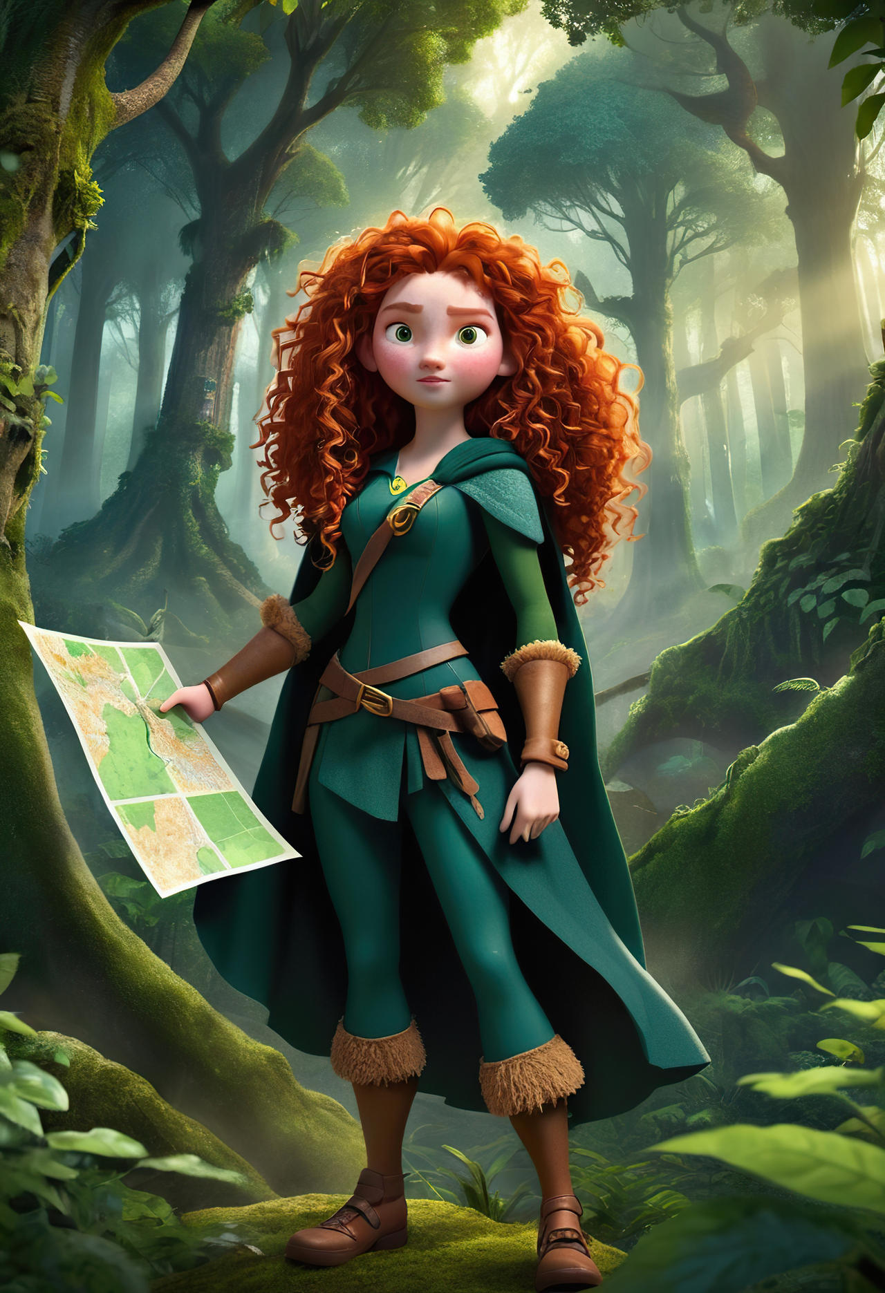 Merridan Female Merida from Walt Disney famous girl character (31) by Creativision1 on ...