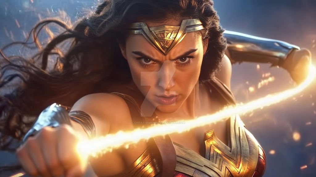 Sample-Wonder Woman with superpowers (2) by Creativision1 on DeviantArt