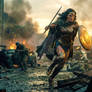 Wonder Woman Cinematic Action Scene-4K
