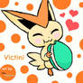 Victini and his Yummy Macaron!