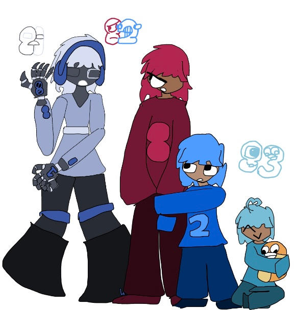 Number Lore Rabbit Humans Human Number Lore (SES) pt. 29 by VisloveVisLife on DeviantArt