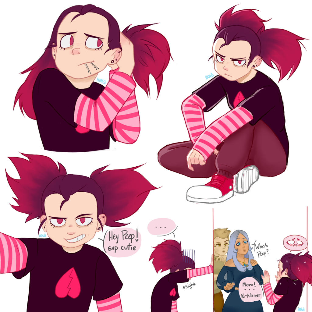 Spinel Humana by HelaDibujos by HelaDibujos on DeviantArt