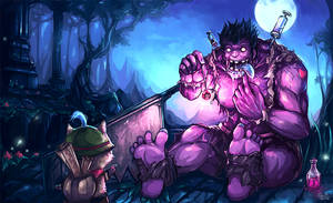 LOL digital art contest -- Can i eat it ?!