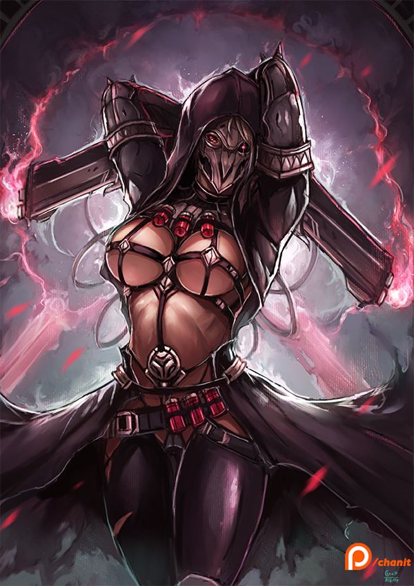 Reaper , Overwatch genderbend [3]