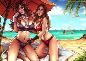 PT : Scarlet Witch X Zatanna ,summer season