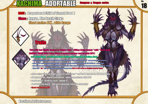 [CLOSE] Adopt No.18 Dnd Dragonborn Rogue,Deathclaw