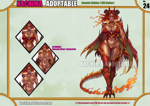 [CLOSE]Adopt No.24 MM series : Dragon Maiden Flame