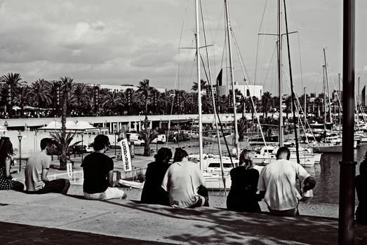 Barcelona habour